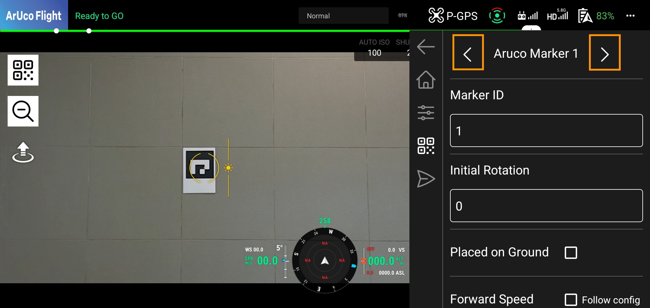 ArUco Marker Tab 1